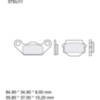 Bremsklotz Sinter SD Brembo Alternative: 7376601_1