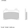 BRAKE PADS SINTERED ROAD FRONT SA BREMBO_1
