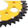 Rear sprocket dua 40 tooth pitch 520 gold_1