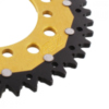 Rear sprocket dua 41 tooth pitch 520 gold_1