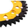 Rear sprocket dua 40 tooth pitch 520 gold ZFD73540GLD_1