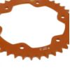 Rear sprocket aluminium 40 tooth pitch 525 orange 205T_52540C_1