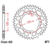 Rear sprocket aluminium 53 tooth pitch 420_1