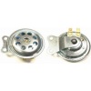 Horn 12v 72mm chrome