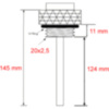 Öltemperatur Direktmesser JMP 20X2.5 mm Alternative: 7090830_2