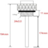 Öltemperatur Direktmesser JMP 24X3MM_2