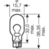 Bulb 12v 16w w2.1x9.5d_1