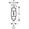 Bulb 12v10w sv8.5-8 festoon_1