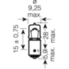 Lampe 12VH6W BAX9S_2