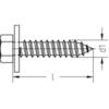 Blechschraube 6.3X16 verzinkt 6901_1