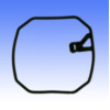 Valve cover gasket S410210015086_1