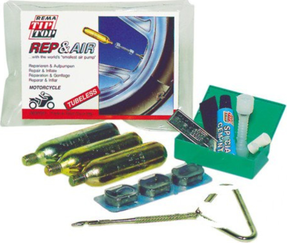 Reifenreparaturset, 44-teiliges Auto-Tubeless-Reparaturset,  Reifenreparaturset für Autoreifenpannen, Reparaturset für platte  Reifenpannen