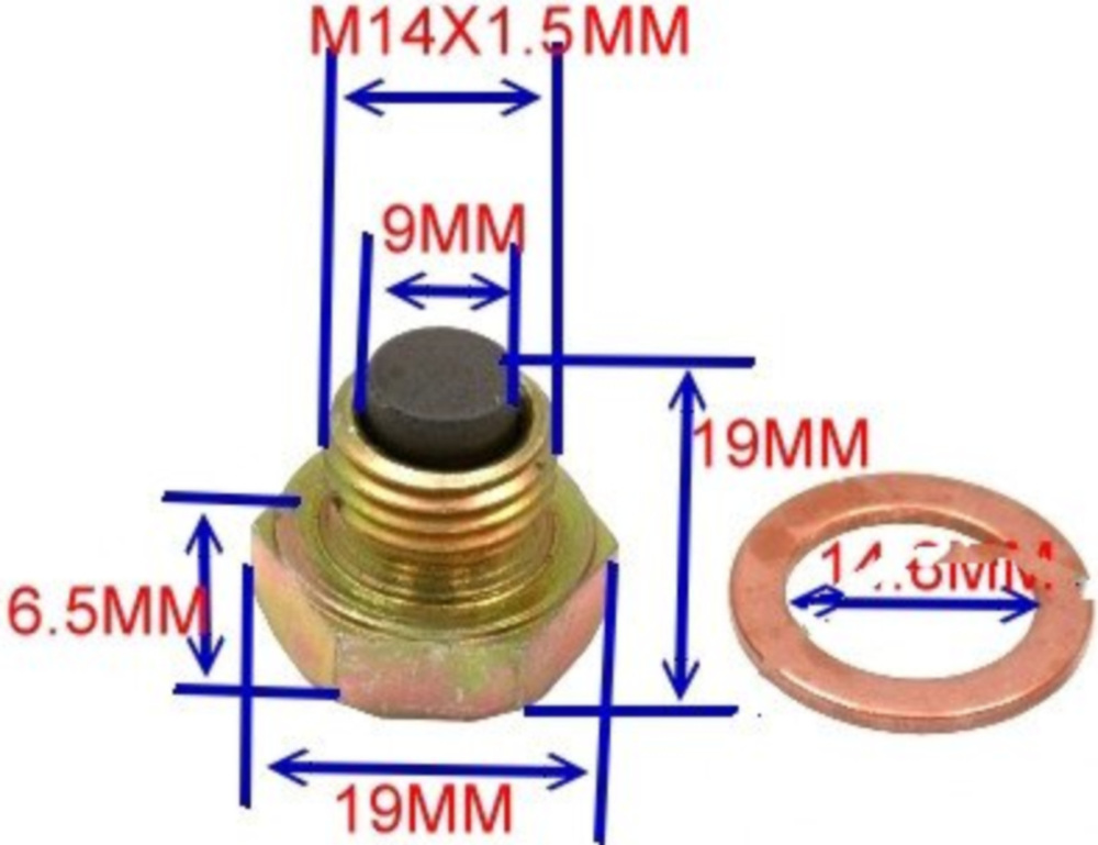 Ölablassschraube magnetisch JMP BC260006C - 5,44 EUR