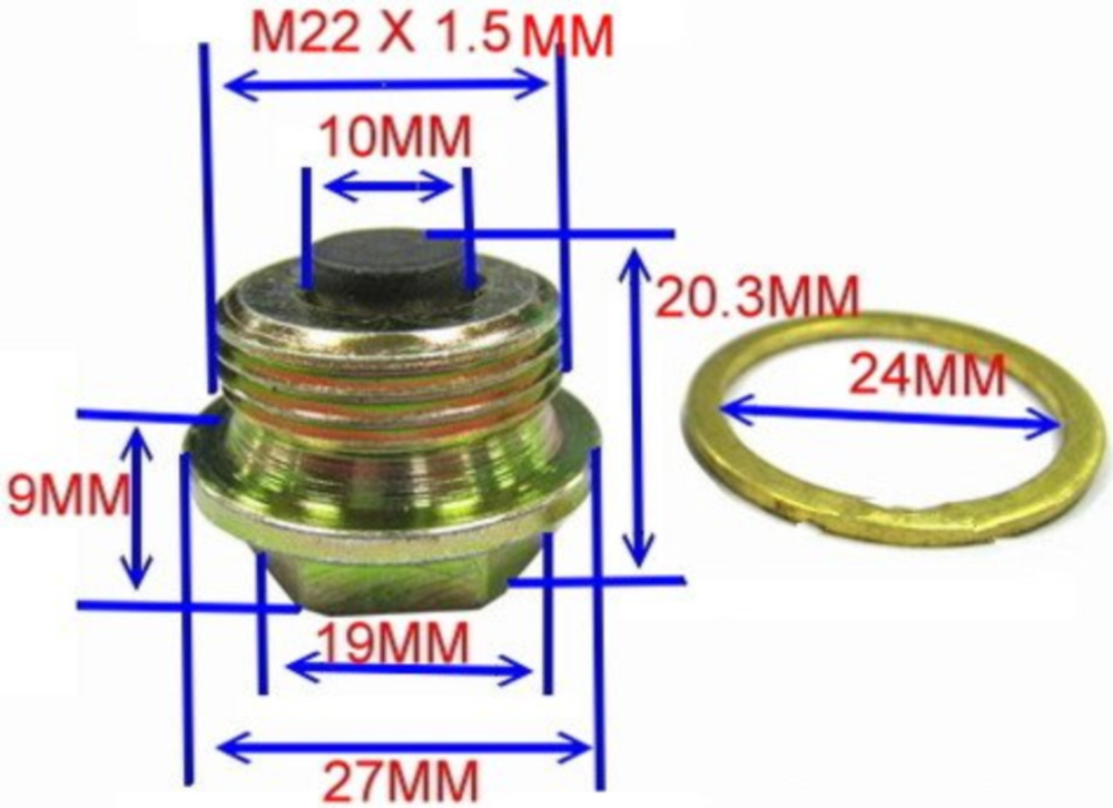 Magnetische Ölablassschraube Jmp