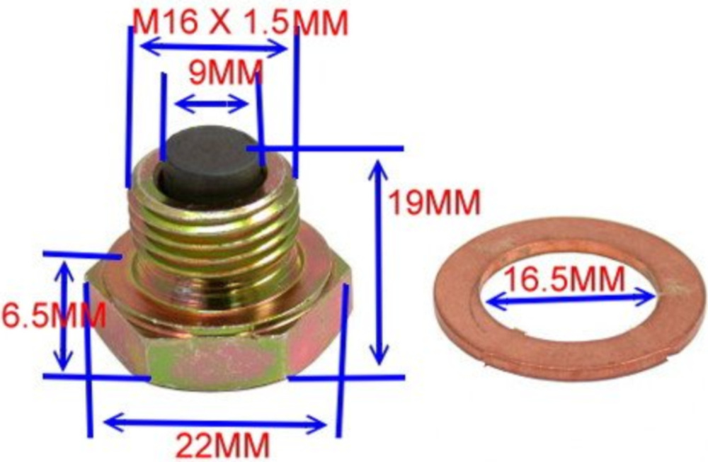 Ölablassschraube magnetisch JMP - 5,14 EUR