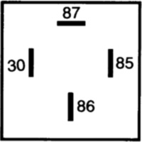 Schließerrelais 12V 20A