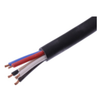 Cable h05rr-for 5x1.5 black