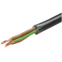 Kabel HO3VV-für 4X0.75 schwarz