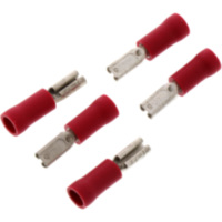 Flachstecker HUEL 1.0 rot JMP 1580214