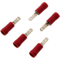 Flachstecker 1.0 rot JMP 1580279