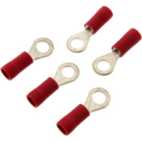 KABELSCH Ring M4 rot JMP passend für Kawasaki GPZ  500 EX500D 1998, 60/50/34/27 PS, 44/37/25/20 kw