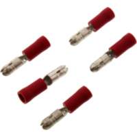 Rundstecker 4.0 rot JMP passend für Kawasaki GPZ  500 EX500D 1998, 60/50/34/27 PS, 44/37/25/20 kw
