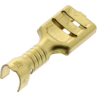 Flachsteckhülse 1.0-2.5 6.3mm JMP 999568 passend für Vespa V  50 V5SA1T 1977, 2,5 PS, 1,8 kw
