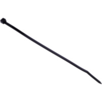 Cable tie kit 4.8x200 black