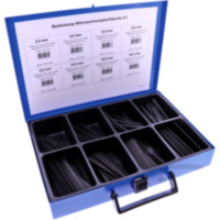 HEAT SHRINK TUBING ASSORTMENT BLACK JMP