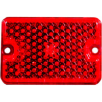 Reflector 91x61mm red