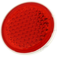 Reflector round 55mm red