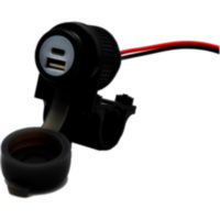 Doppelsteckdose USB ALBRECHT USB A+C 3A Quick Charge