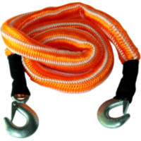 Abschleppseil Stretch -2500 kg 2 Lasthaken