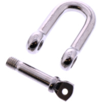 Shackle 10mm+bolt 3/8