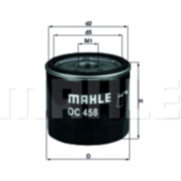 Mahle oil filter oc458