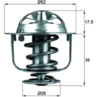 Thermostat SIMPLE Fit ID 82C mit Dichtung MQ 3271764