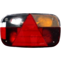 Heckleuchte Anhänger rechts 8P Kennzeichenleuchte+Rückfahrleuchte Multipoint III Aspöck