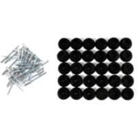 Rundknopf inklusive Blindniete IHN 30STK