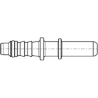 DOPPELSTUTZEN 8 mm S5/16-6 Packung 2 Stück