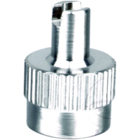 Steel valve cap