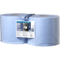 Putzpapierrolle HD 2 Stück 3L 350 Tücher 24X34 blau
