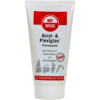 Polierpaste Acryl- und Plexiglas 150 ml rot weiss