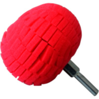 Polierball 75 mm Fein rot