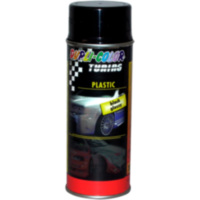 PAINT SPRAY PLASTIC BLACK 400ML 4261