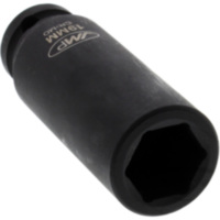 Kraft-Stecknuss 6 Kant 1/2 Zoll 24 mm JMP 1145622426 fitting for Piaggio MP3  400 M64200 2010, 32,6 PS, 24 kw