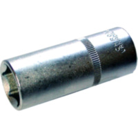 Socket hex 1/4 10 long