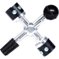 Battery terminal postscleaner
