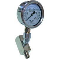 Manometer 1000 bar 1/4 fitting for Piaggio MP3  400 M64200 2010, 32,6 PS, 24 kw