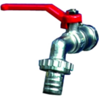 Rapid ball valve outlet