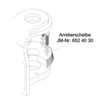 Arretierscheibe